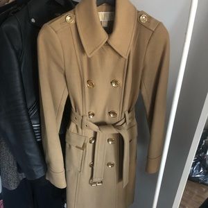 MICHAEL Michael Kors wool blend trench coat